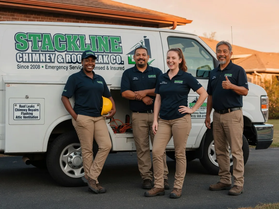 Chimney flashing repair company in Vance, AL